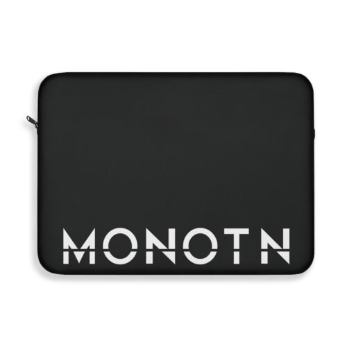 DUO Black + White Laptop Sleeve