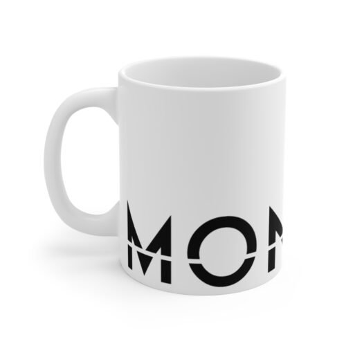 DUO White + Black Ceramic Mug