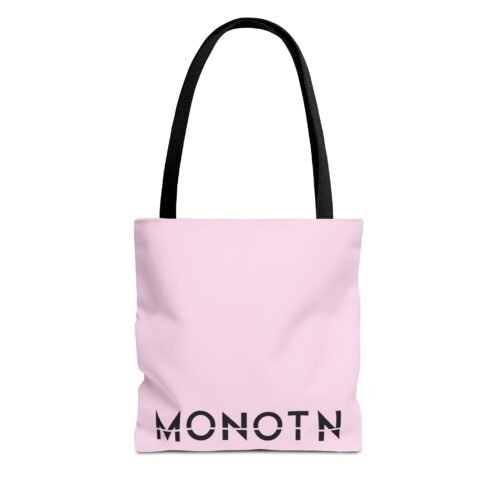 DUO Pink + Black Tote Bag