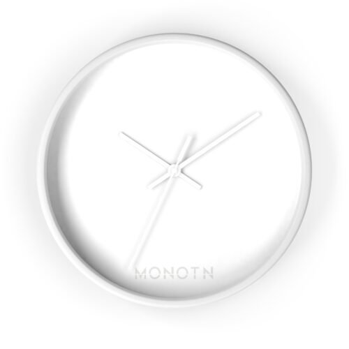MONO White Wall Clock
