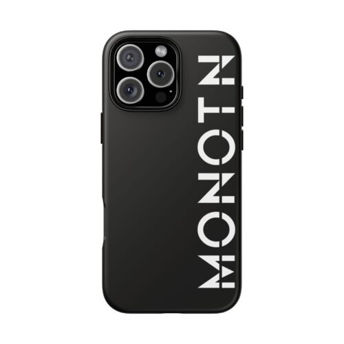 DUO Black + White iPhone Case