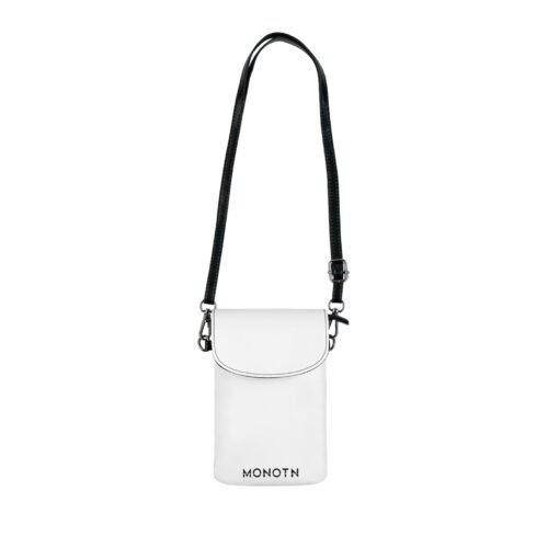 DUO White + Black Cell Phone Purse