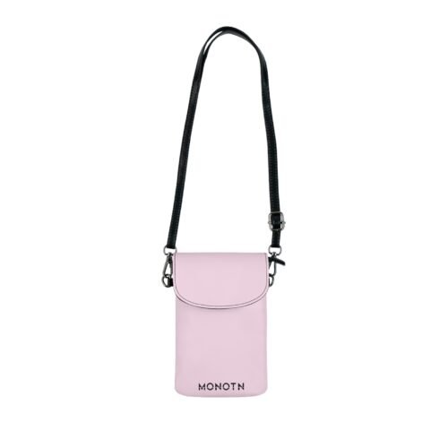 DUO Pink + Black Cell Phone Purse