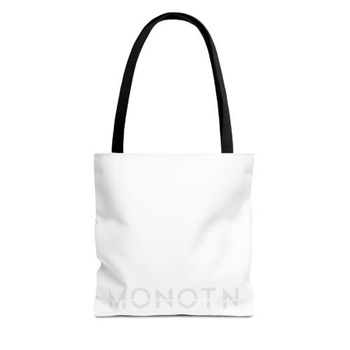 MONO White Tote Bag