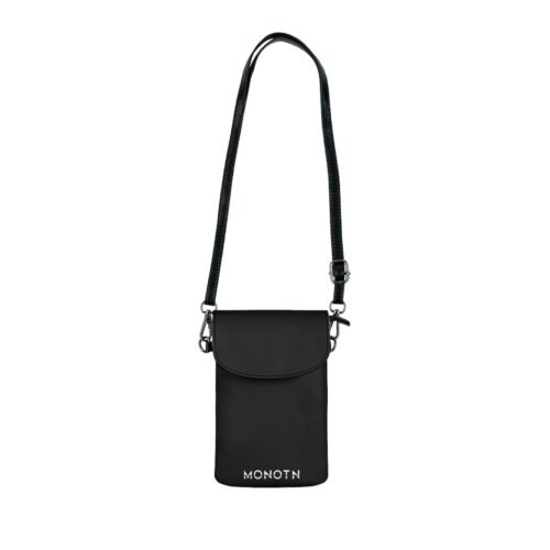 DUO Black + White Cell Phone Purse