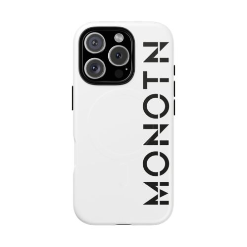 DUO White + Black Magnetic iPhone Case