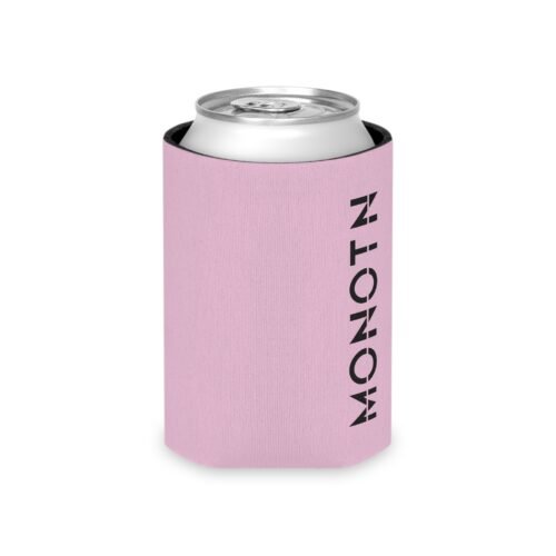 DUO Pink + Black Can Cooler Sleeve