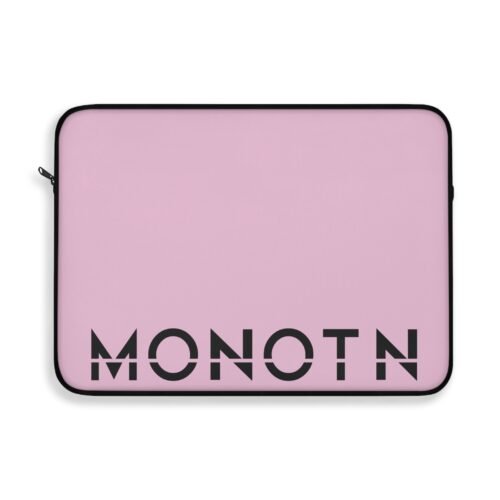 DUO Pink + Black Laptop Sleeve