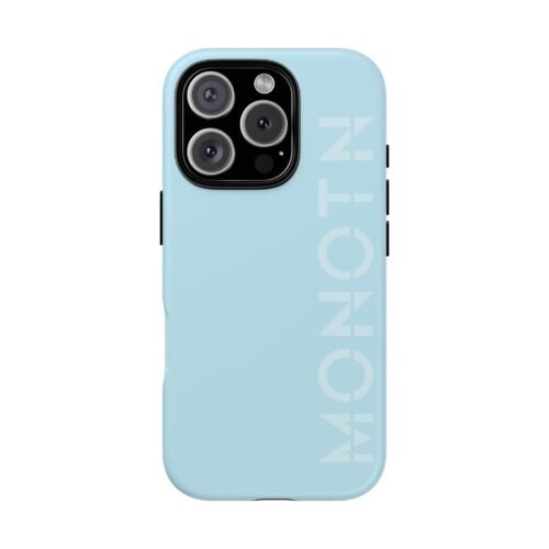 MONO Soft Aqua iPhone Case