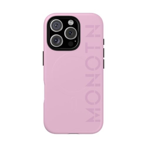 MONO Pink Magnetic iPhone Case